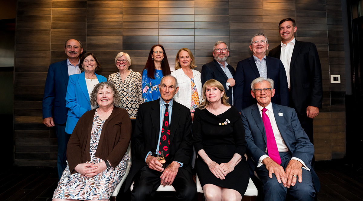 Group photo of IFT past presidents