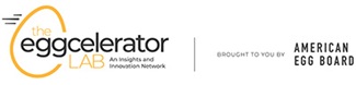 Logo of The Eggcelerator Lab An Insights and Innovation Network brought to you by American Egg Board