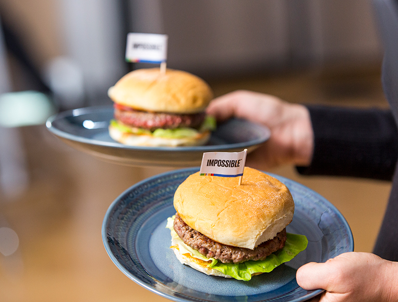 Impossible Foods burger
