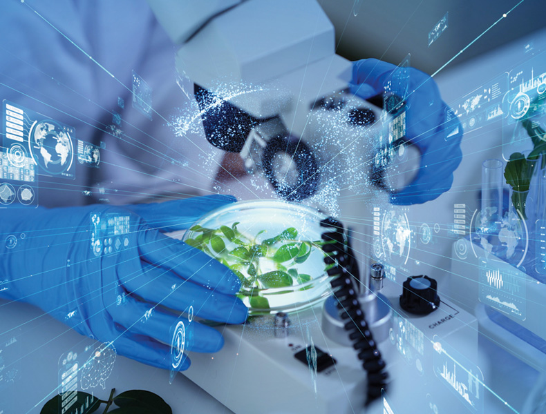 Biotechnology concept image