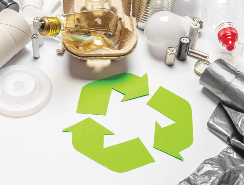 recyclable materials