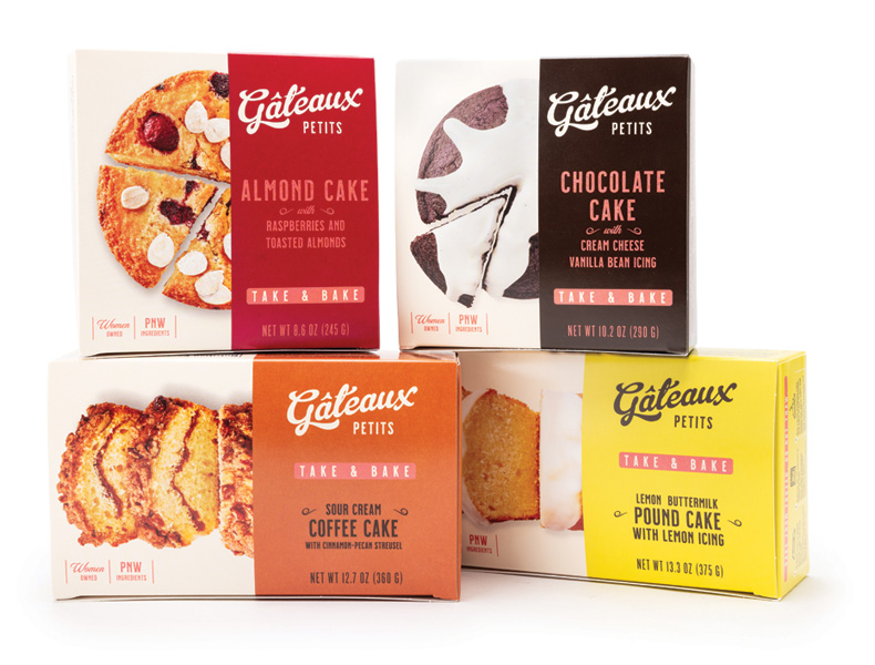 Gậteaux’s frozen take-and-bake Petits cakes