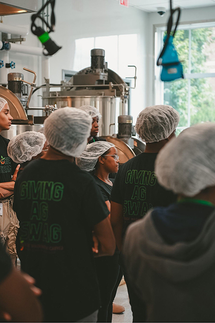 Explore Ag STEAM Camp students 