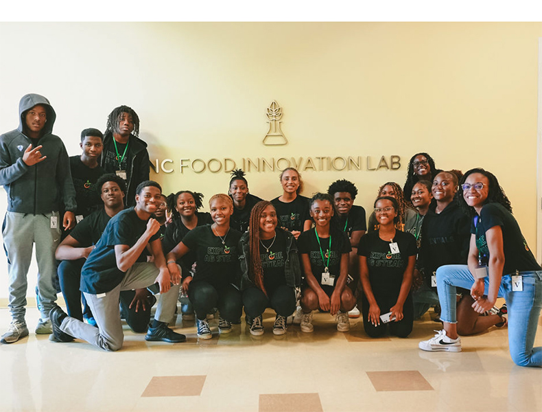 The George Washington Carver Food Research Institute launched its inaugural Explore Ag STEAM Camp