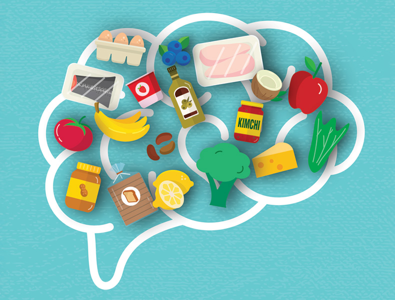 Brain Food Illustration