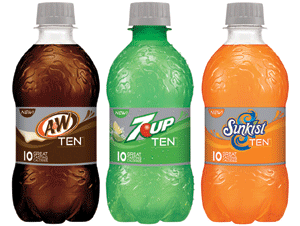 Dr. Pepper TEN, 7UP TEN, Sunkist TEN
