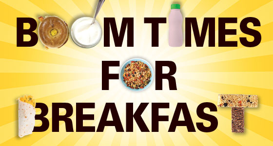 Boom Times for Breakfast