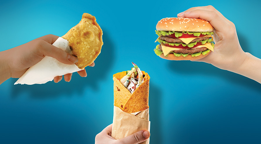 Grab and Go Handheld Food