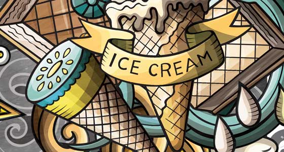 Varieties of frozen desserts