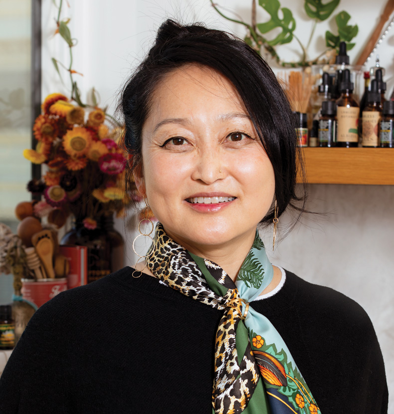 Food Ethnographer June Jo Lee in her home